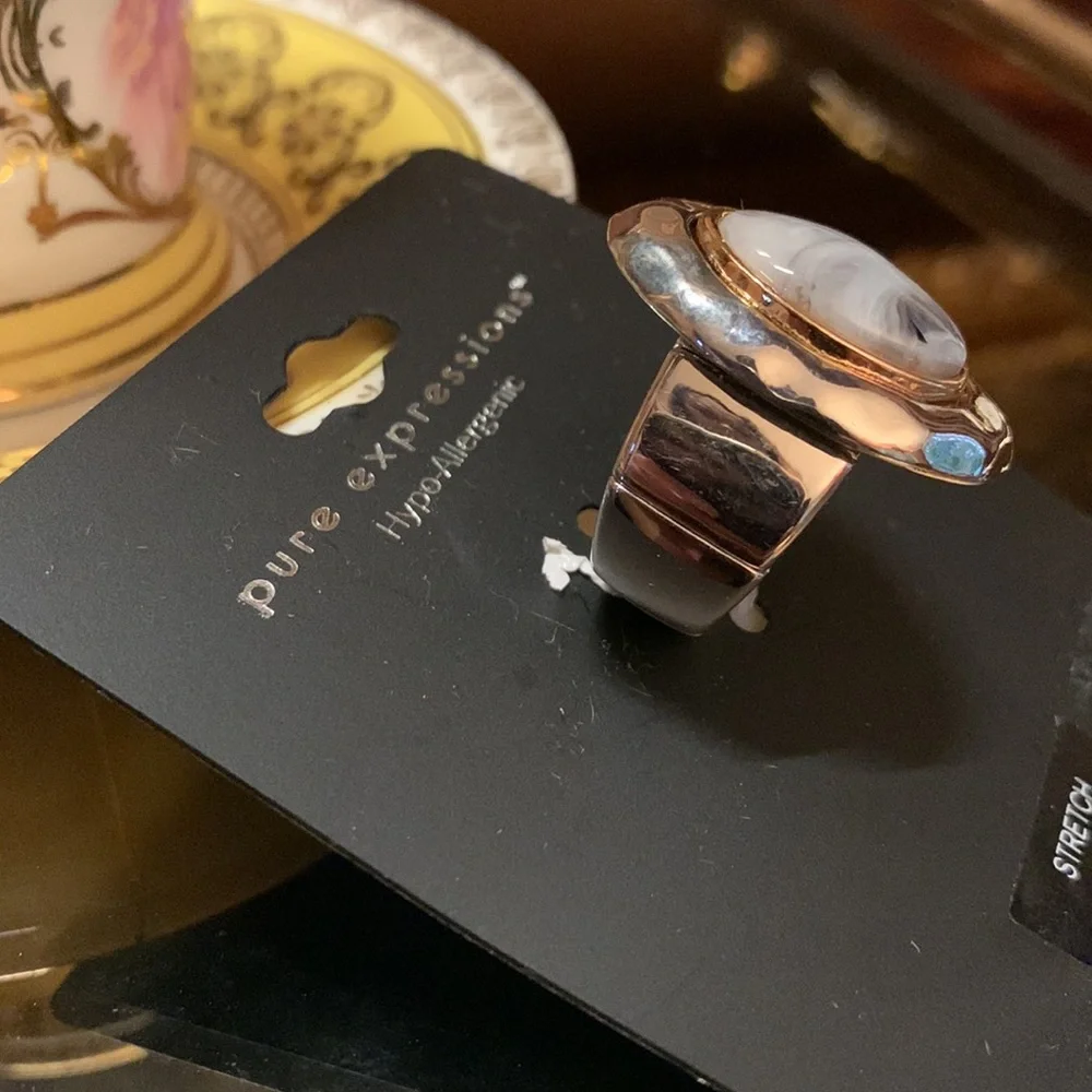 Mixed Metal Stretch Ring